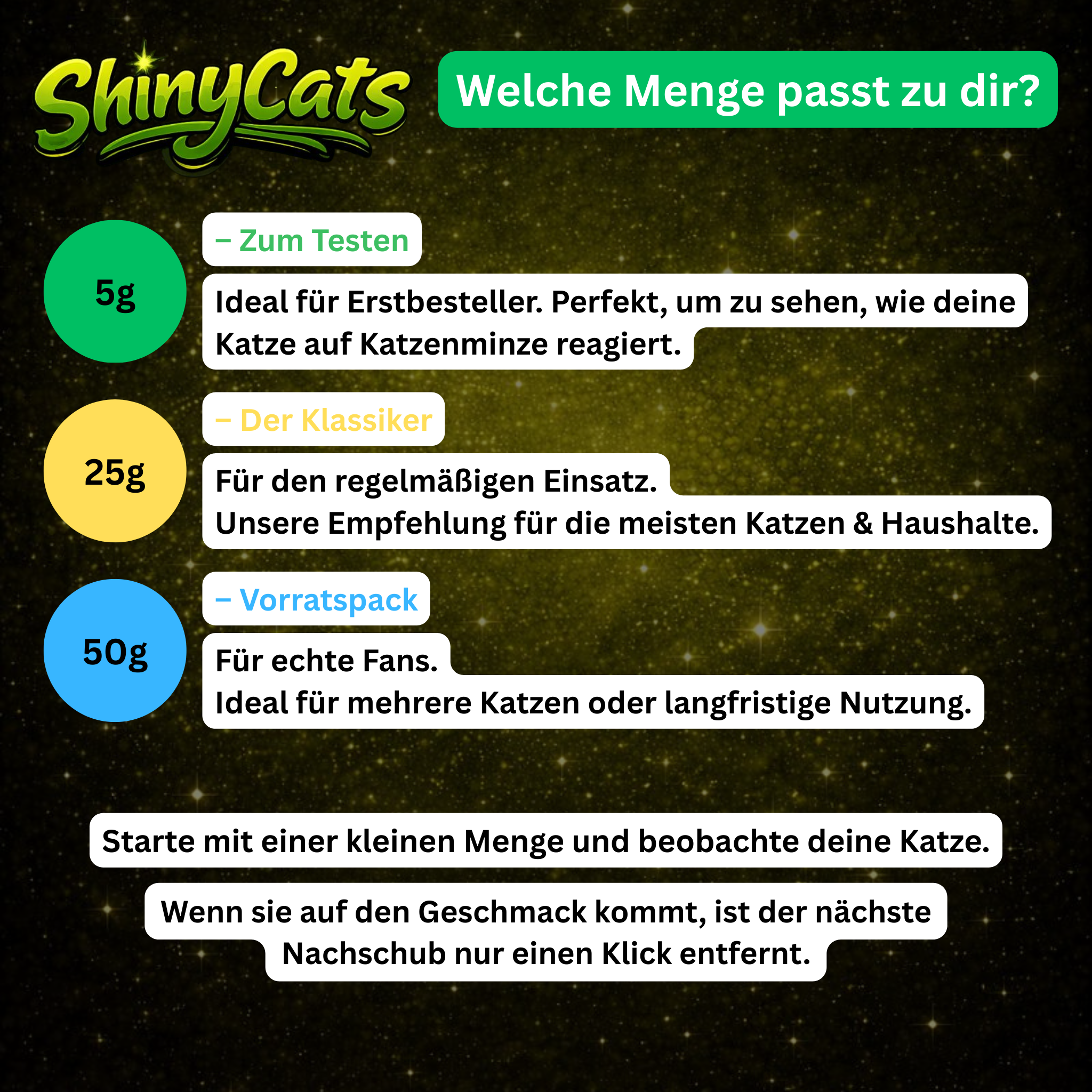 ShinyCats Katzenminze